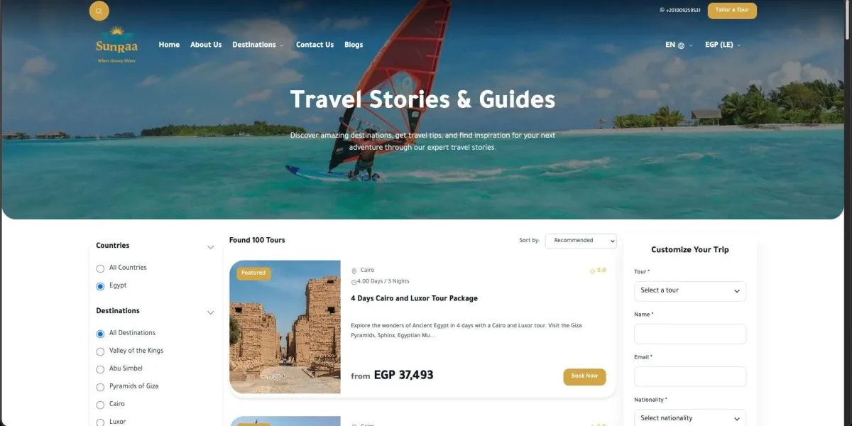 Sunraa Tours
